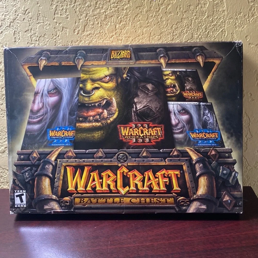 Blizzard Entertainment Warcraft III Battle Chest Games and Manuals
